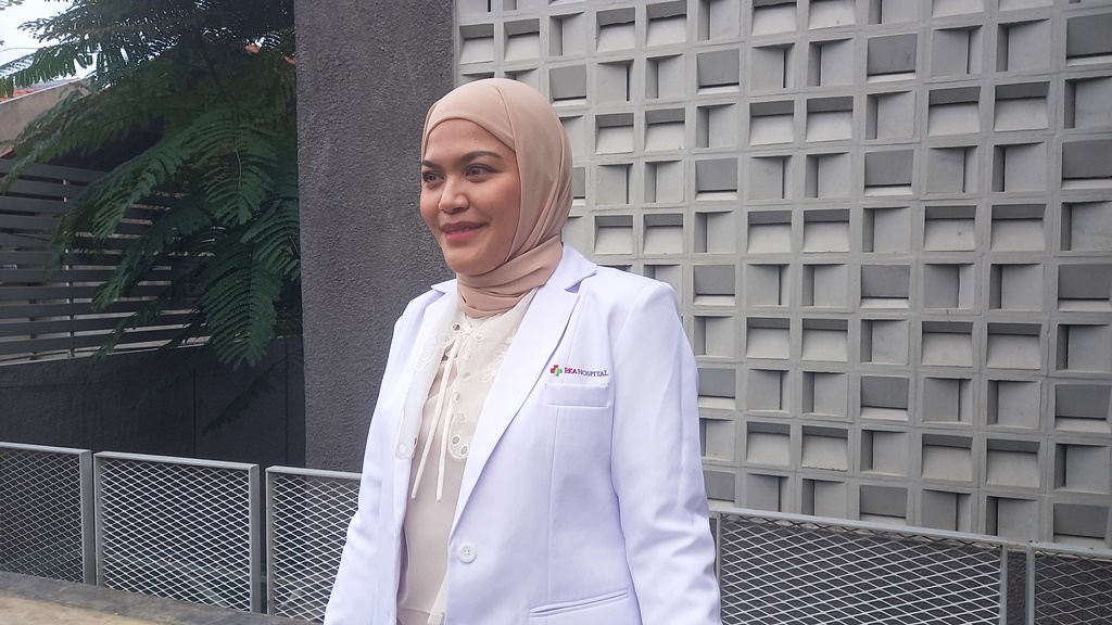 dr. Prissilma Tania Jonardi, Sp. D. V. E selaku Dokter Spesialis Dermatologi dan Venerelogi Eka Hospital Permata Hijau. Dok. Aulia/Medcom