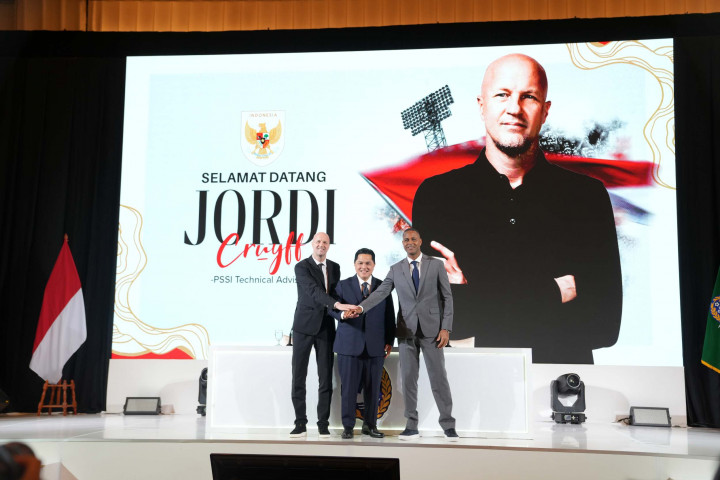 Resmi, PSSI Perkenalkan Jordi Cruyff kepada Publik Tanah Air