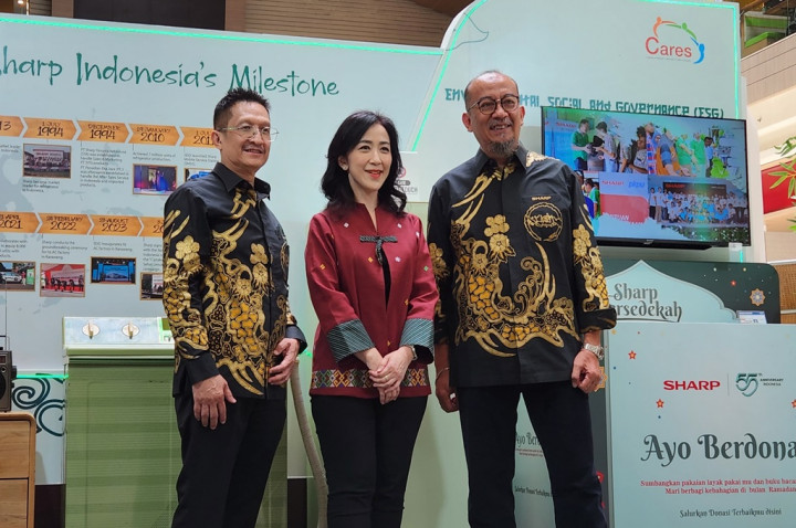 Sharp Electronics Indonesia Rayakan Ulang Tahun ke-55