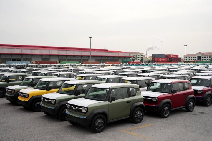 Amankan Pasokan Di Indonesia, VinFast Kirim 2.500 Mobil Listrik