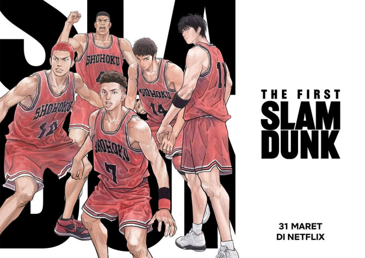 Film Anime The First Slam Dunk Tayang 31 Maret di Netflix, Bisa Jadi Tontonan Libur Lebaran