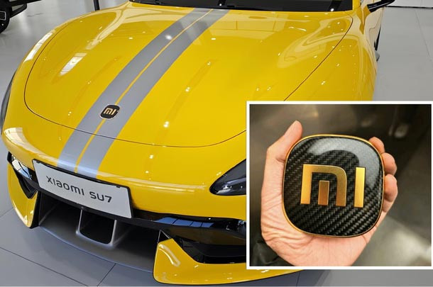 Emblem Emas Xiaomi SU7 Ultra Dicuri, Dijual di Platform Online