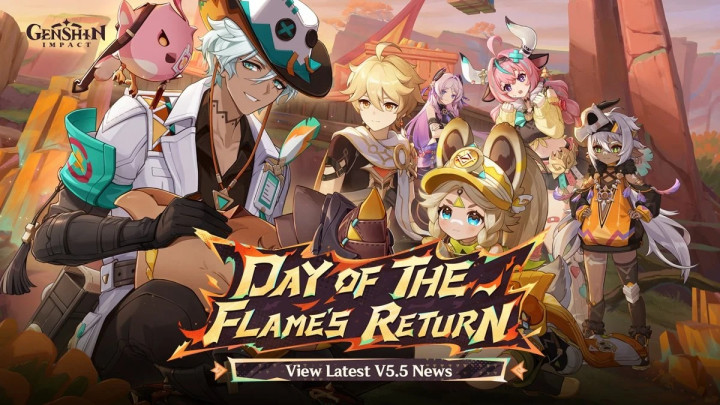 26 Maret, Genshin Impact Versi 5.5 Rilis Konten Baru