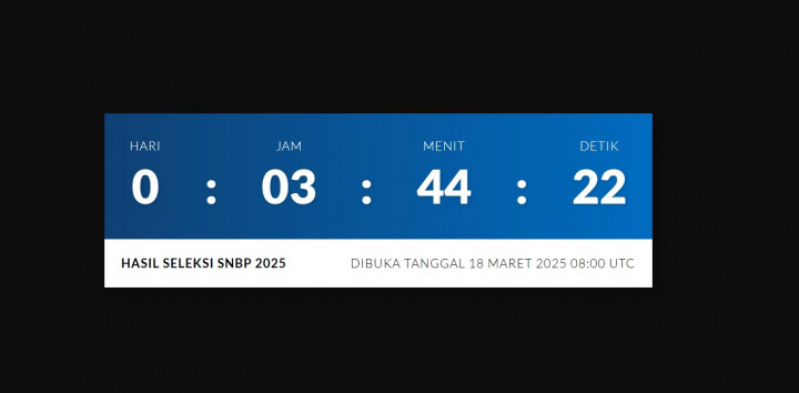 Pengumuman SNBP 2025 Hari Ini Jam 3 Sore, Jangan Lupa Siapkan Ini