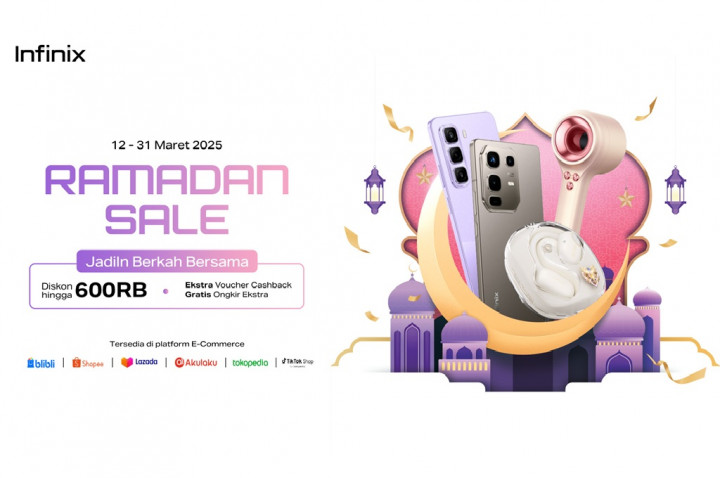 Infinix Bawa Penawaran Spesial di Ramadan Sale hingga 31 Maret