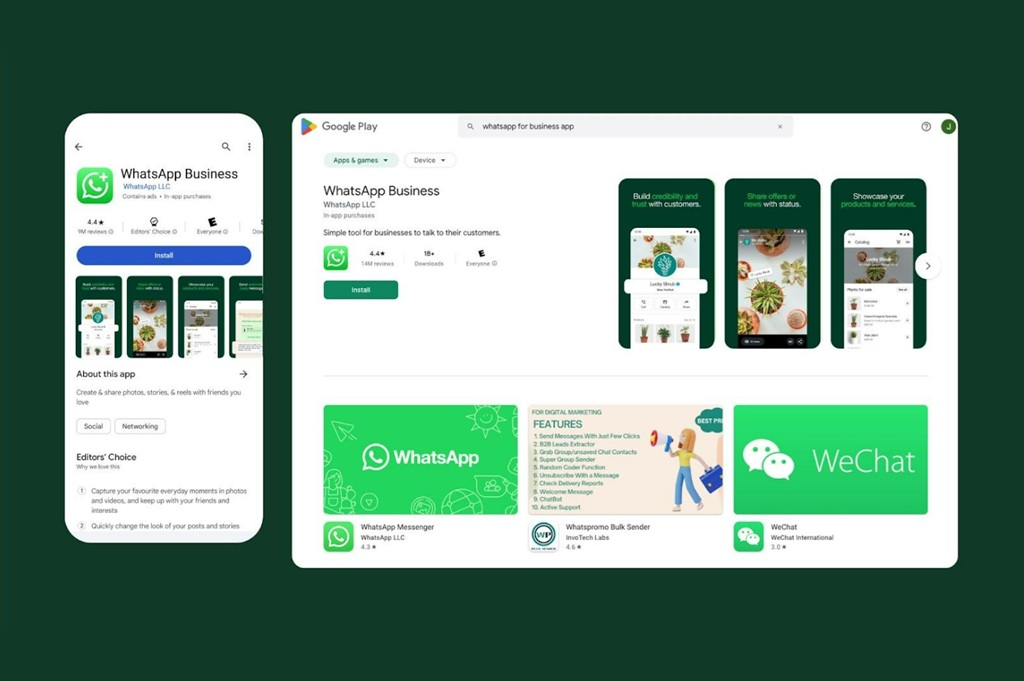 WhatsApp mengumumkan pembaruan untuk logo WhatsApp Business.