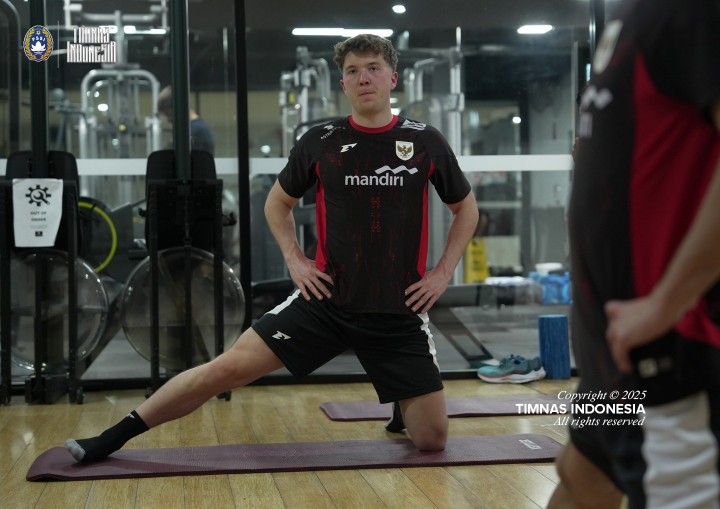 Latihan Perdana Ole Romeny Bersama Timnas Garuda