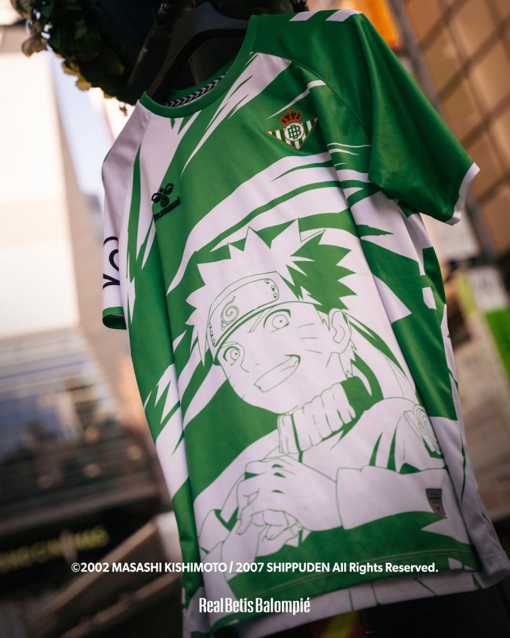 Dijual Terbatas, Segini Harga Jersey Real Betis Edisi Spesial Naruto