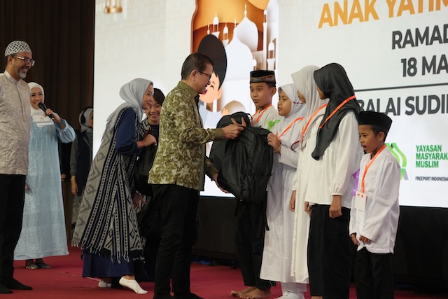 Freeport Buka Puasa Serentak di 4 Wilayah Operasional, Berbagi Bersama 1.700 Anak Yatim dan Dhuafa