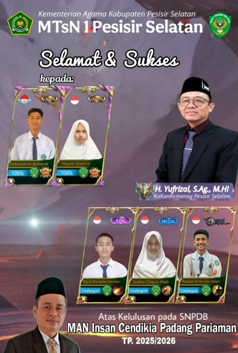 Agak Lain, Sekolah Ini Beri Ucapan Selamat ke Siswanya yang Lulus SNPDB 2025 Pakai Draft Pick Mobile Legends