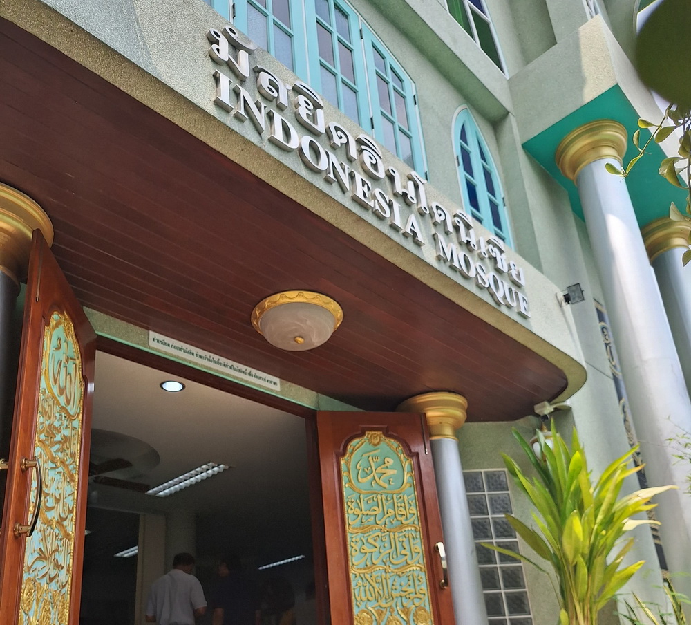 Masjid Indonesia di Bangkok (Foto: Medcom/Elang)
