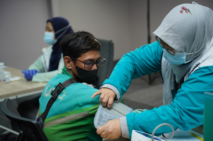 Grab Gelar Cek Kesehatan Gratis, Harap Mitra Pengemudi Selalu Sehat