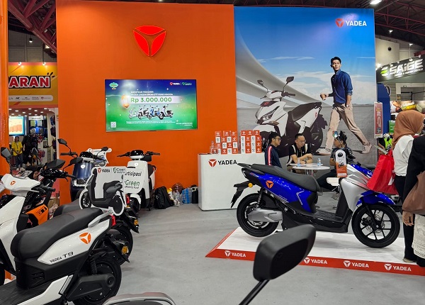 Yadea Tawarkan 'Dana Hijau' untuk Pembelian Motor Listrik di JLF 2025