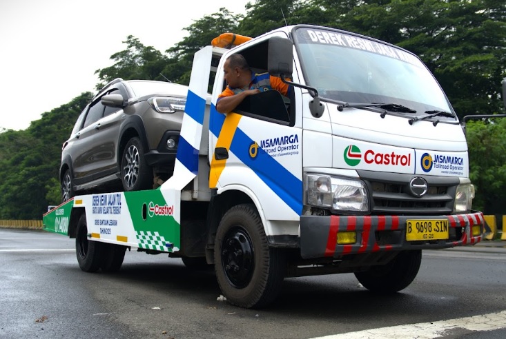 Castrol hadirkan layanan towing gratis untuk pemudik. dok castrol