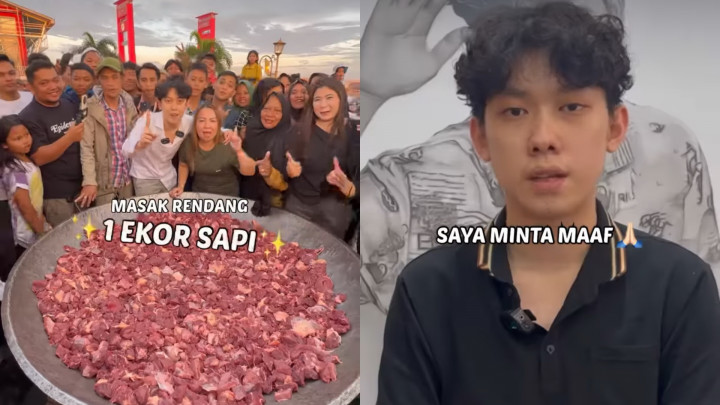 Willie Salim Akhirnya Minta Maaf soal Konten Rendang Hilang yang Viral