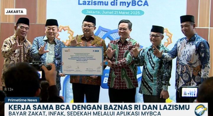 Bersinergi dengan Baznas dan Lazismu, myBCA Hadirkan Fitur Pembayaran Zakat, Infak, dan Sedekah