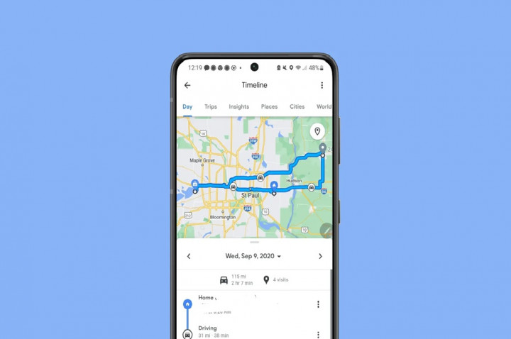 Google Tidak Sengaja Hapus Timeline Maps Pengguna