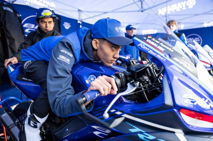 Arai Agaska Siap 'Betot Gas' di FIM R3 BLU CRU World Cup!