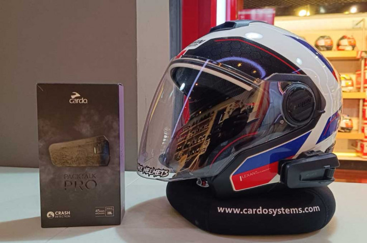 Mudik Motoran Rame-Rame? Anti Bete Pakai Cardo Mesh Boost