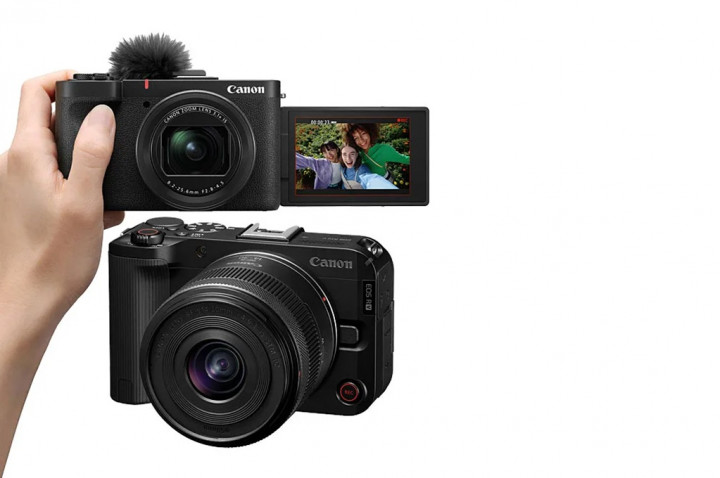 Canon Umumkan Kamera Vlogging PowerShot V1 dan EOS R50 V