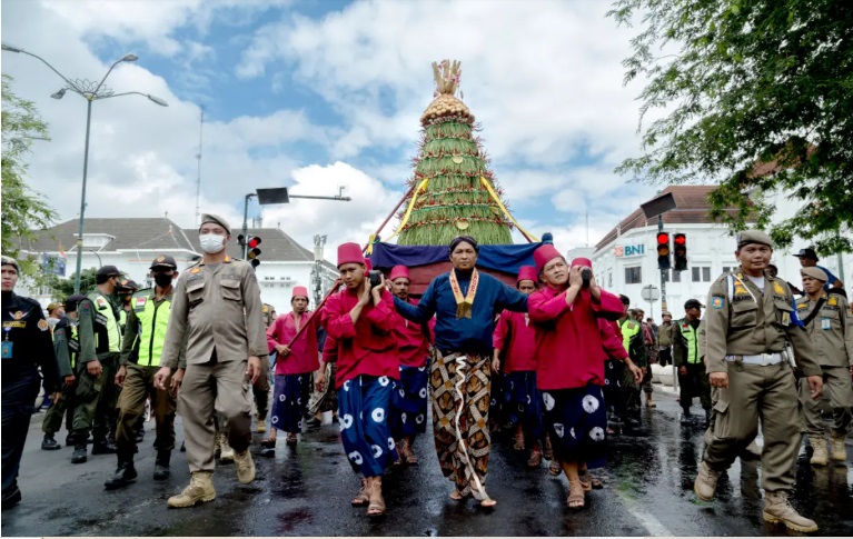 Grebeg Syawal yang sudah menjadi tradisi dari turun temurun. Dok Kemenparekraf