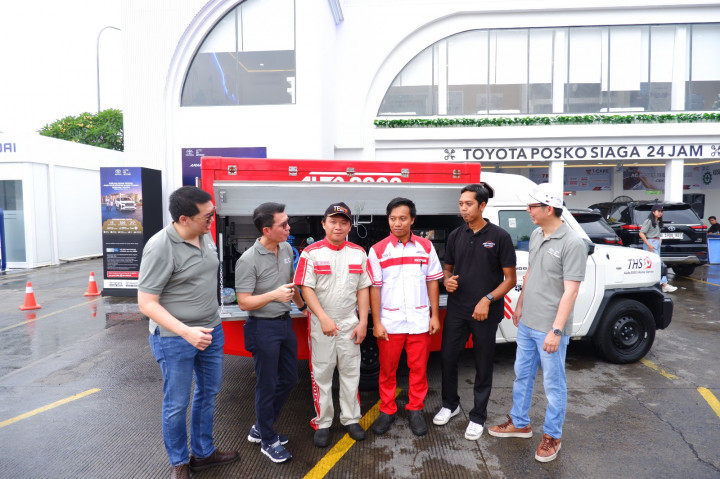 Toyota Kawal Pemudik dengan 15 Posko Siaga & 300 Bengkel Siaga