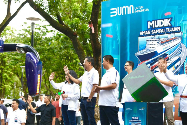 Bank Mandiri Gelar Program Mudik Gratis 2025, 8.500 Pemudik Berangkat dengan 170 Bus