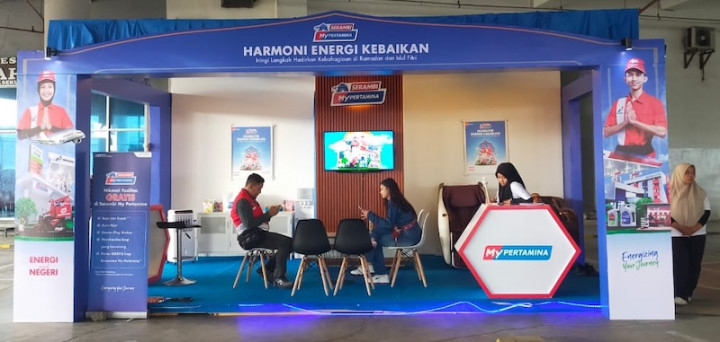 Di Pelabuhan Bakauheni, Serambi MyPertamina Hadir Layani Mudik lebaran 2025