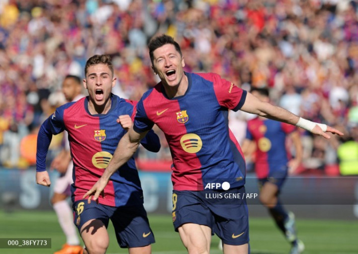 Barcelona Vs Girona: Lewandowski Protagonis Kemenangan Blaugrana