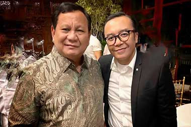 Ari Lasso Silaturahmi ke Prabowo di Momen Lebaran