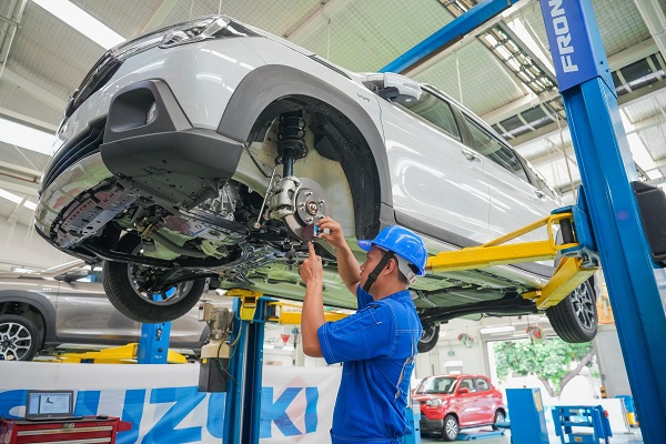 Makna Seragam Baru Teknisi Bengkel Resmi Suzuki