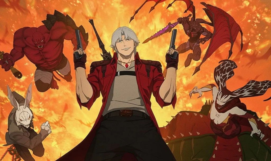 Poster Devil May Cry (Foto: Instagram @netflixgeeked)