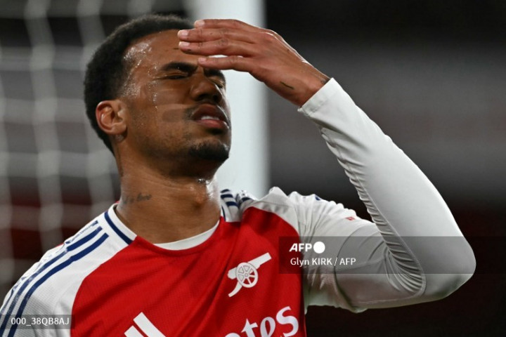 Cedera Gabriel jadi Mimpi Buruk Arsenal