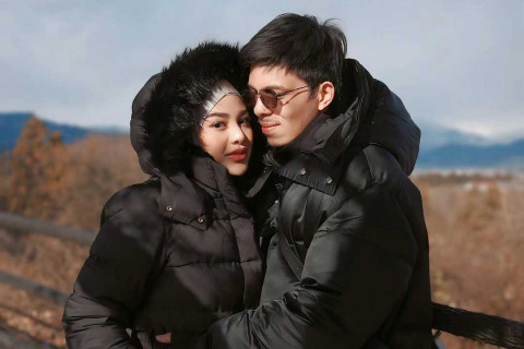 Atta Halilintar dan Aurel Hermansyah Rayakan 4 Tahun Pernikahan dengan Romantis di Luar Negeri