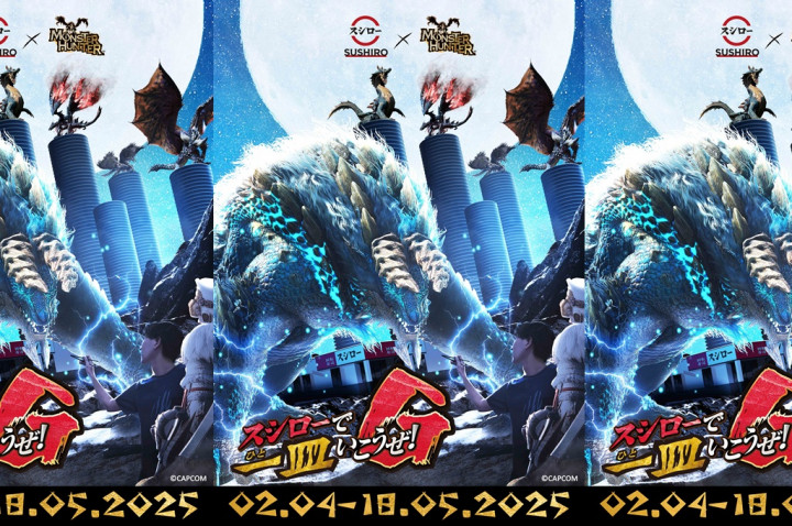 Ada Kolaborasi Sushiro x Monster Hunter