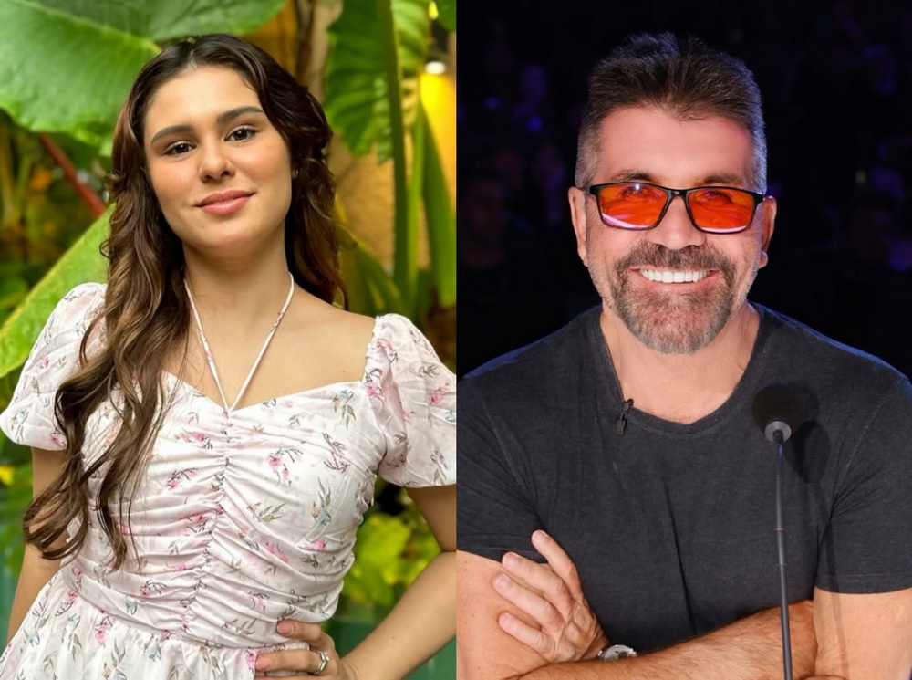 Jessica Bennett dan Simon Cowell (Foto: Instagram)