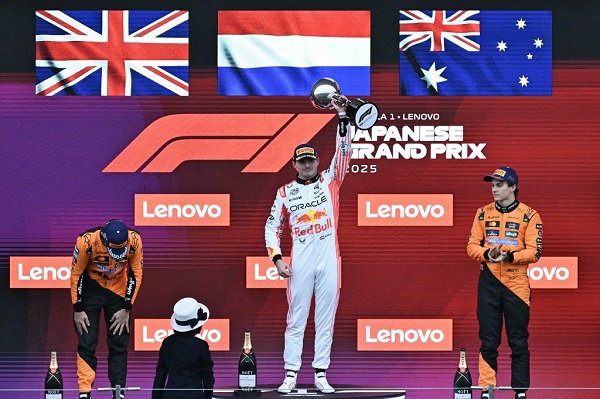 <i>Update</i> Klasemen Sementara F1 Usai Grand Prix Jepang