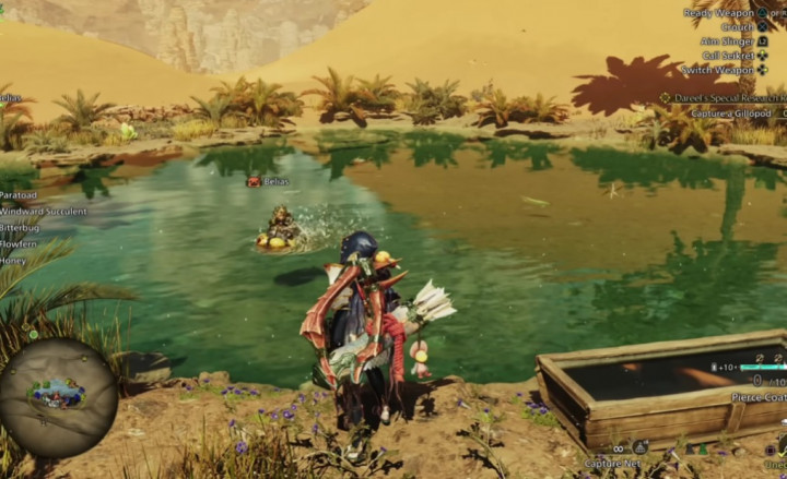 Kostumisasi Alma di Monster Hunter Wilds