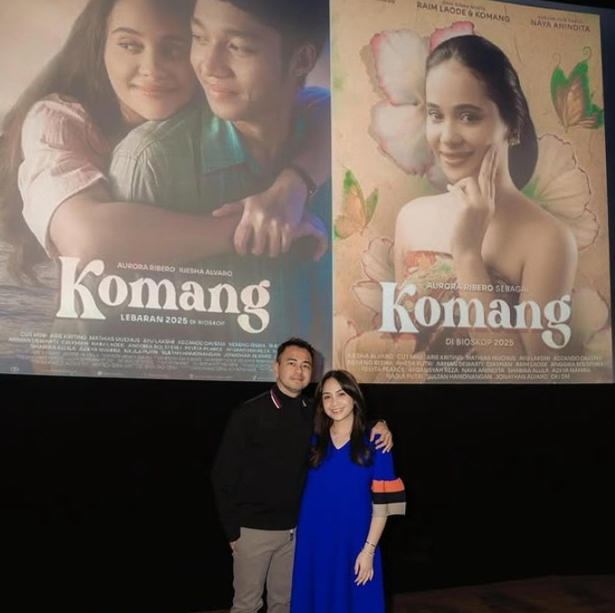 Raffi Ahmad dan Nagita Slavina Baper Usai Nonton Film Komang