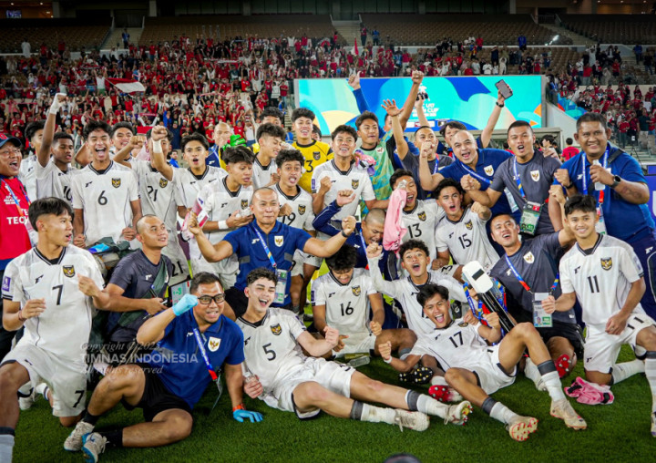 Timnas Indonesia U-17 Lolos Perempat Final Piala Asia U-17 2025, Cek Calon Lawan dan Tanggal Mainnya