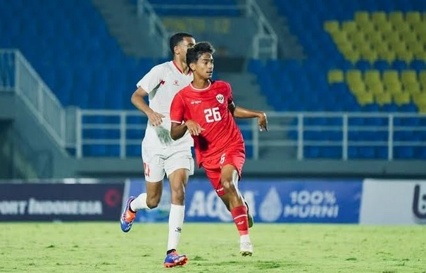 Evandra Florasta Jadi Kunci Kemenangan Timnas U-17