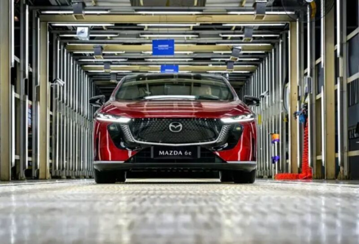 Mazda 6e Resmi Diproduksi di China, Bakal Masuk Ke Indonesia?