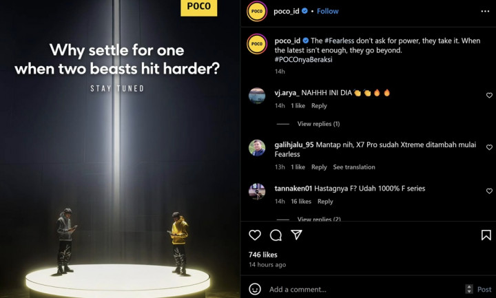 Buat Unggahan Misterius, Poco Indonesia Bakal Rilis F7 Series?