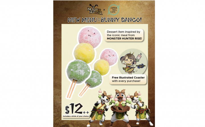 Monster Hunter ke Singapura, Buka Kafe Bareng JR Cafe