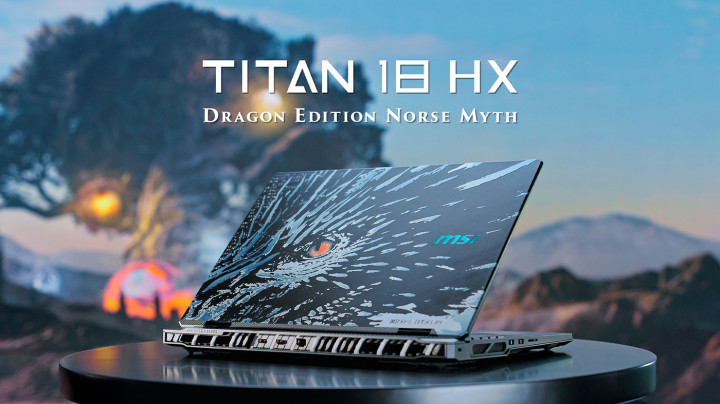 MSI Titan 18 HX Dragon Edition Norse Myth Punya Desain Menarik dan Spesifikasi Tinggi