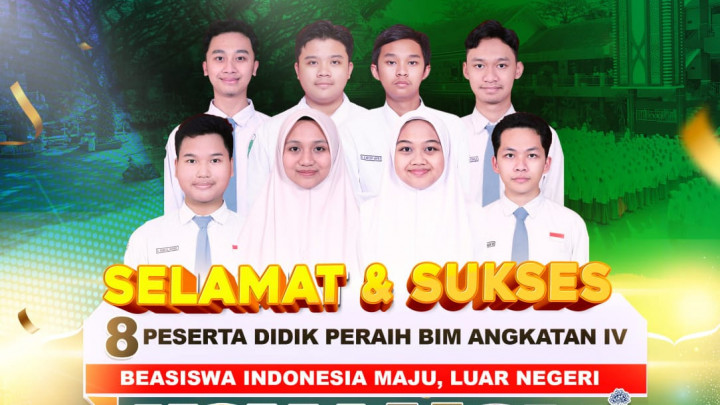 Keren! 8 Siswa MAN 2 Kota Malang Lolos Seleksi di Kampus-Kampus Top Dunia