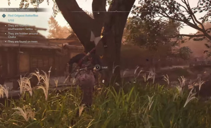 Mencari Kupu-Kupu Origami Osaka di Assassins Creed Shadows