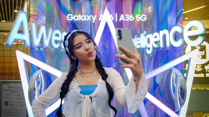 Cobain Langsung Galaxy A56 dan A36 5G di Awesome Space
