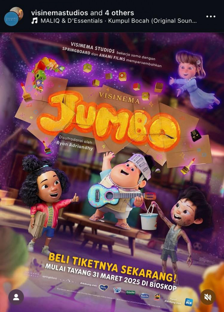 Meledak Setelah Penantian 5 Tahun, Ini Pelajaran Penting dari Proses Pembuatan Film JUMBO