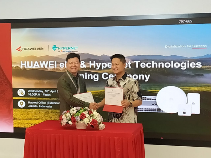 Huawei dan Hypernet Technologies Teken Kerja Sama Strategis, Perkuat Infrastruktur Digital UMKM di Indonesia
